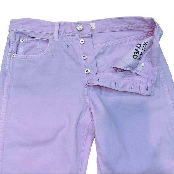 AMO TOMBOY HIGH RISE CROP JEANS Size 28 - Picture 11 of 16